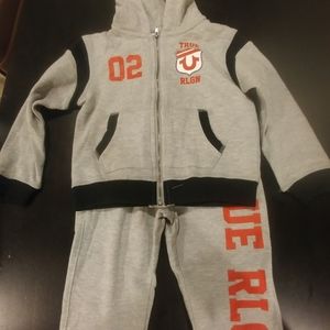 True Religion Sweat Suit